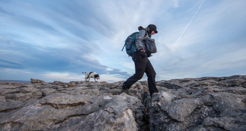 walking on Little Asby Common