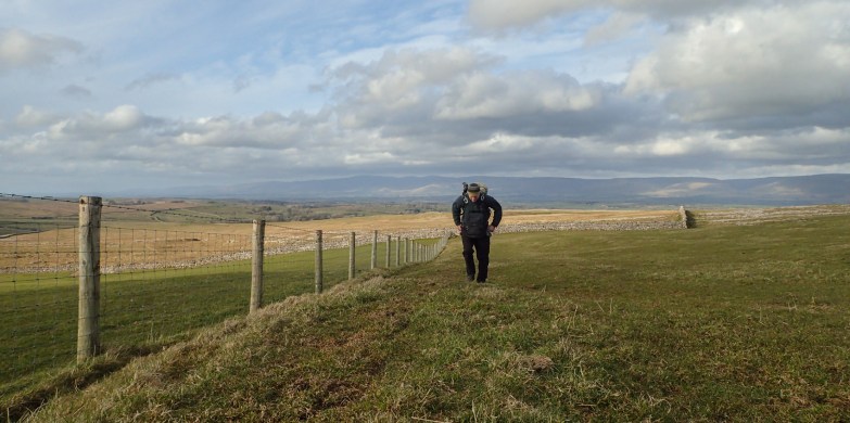 walking towards little asby common from great asby