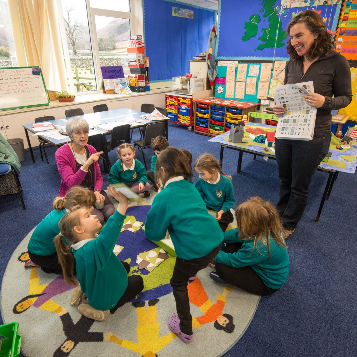 Why we love trees ... children at Borrowdale School sharing their stories for the new Charter for Trees, Woods and People