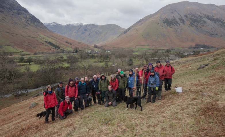 At the end of the day in Wasdale.