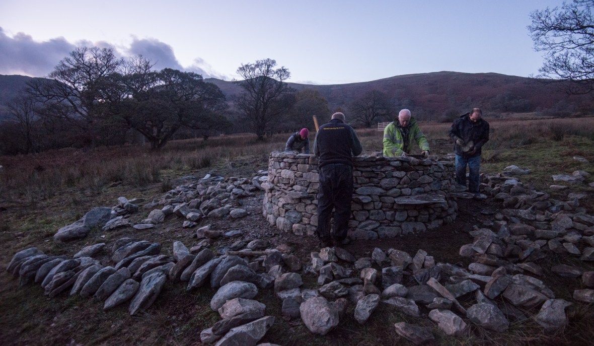 finishing in the gloaming on day 3.