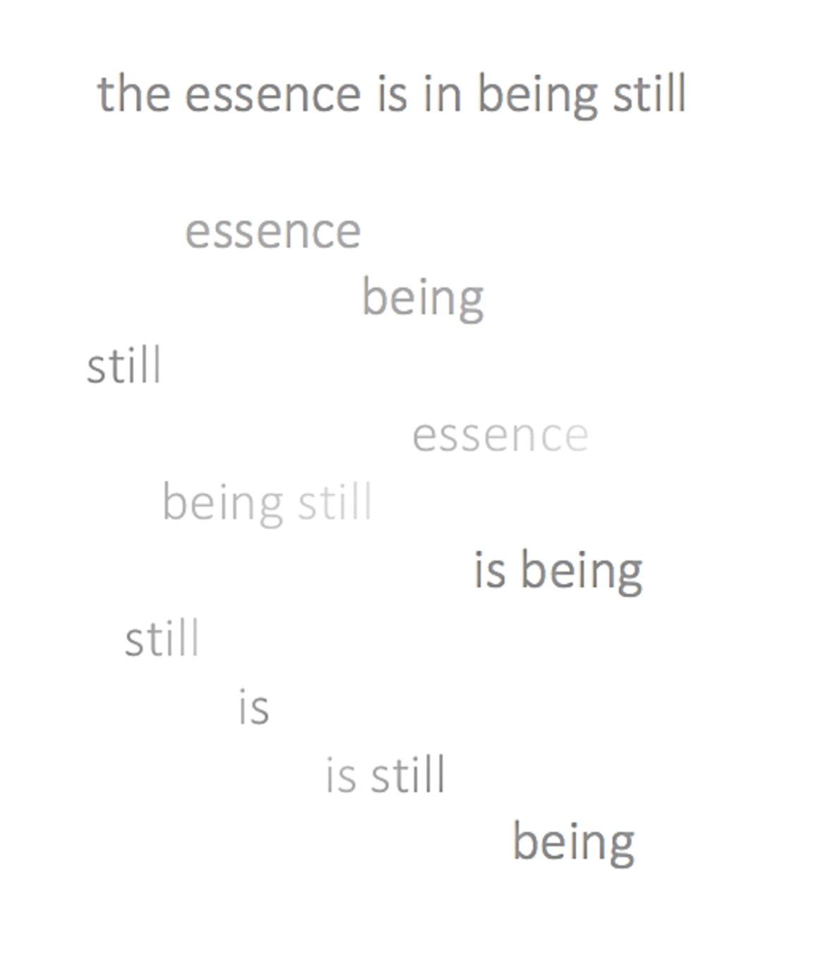 poetry at the Trout Beck Alder